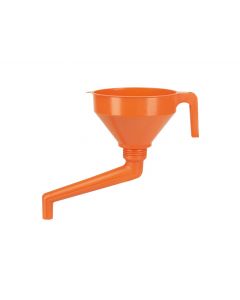 Pressol HDPE combitrechter met zeef Ø160 mm - 1,2 liter - oranje - 02 562