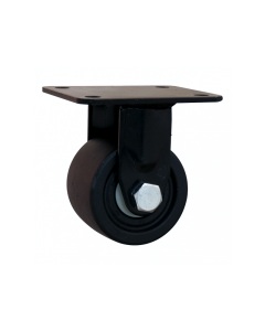 Novio serie 33-26 Bokwiel met plaatbevestiging - Ø75 mm - kogellager - kunststof - 333.066.266.000