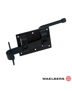 Waelbers Boerenklinkstel - zwart - staal - 1237.05