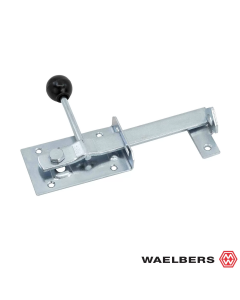 Waelbers Tuinheksluiting smal - blauw gepassiveerd - staal - 130201.05
