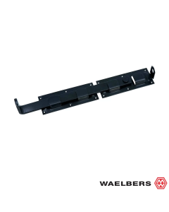 Waelbers Overslaggrendel 430 mm - zwart - 1337.42