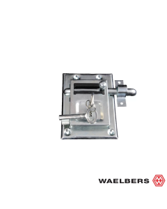 Waelbers Oplegschuifgrendel-slot - 85x115 mm - staal - 147769.01