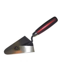 Schwan 175516 Pleistertroffel rond model - 160 mm - RVS - houten handvat