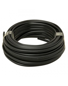 Hevu Tools Snoer afgeplat - 2 x 0,75 mm² - 10 meter - H03VVH2-F - zwart