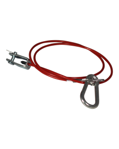 Novio Breekkabel gaffel met pen - 1055 mm - rood 