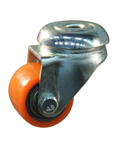 Novio serie 28-23 Zwenkwiel geremd met boutgat bevestiging - Ø50 mm - kogellager - PU/TPU - 228.056.230.025
