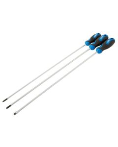 Draper Extra lange schroevendraaierset - 450 mm - 3 delig - 32603