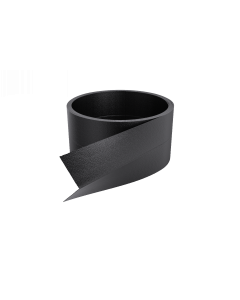 Smart Profile L-hoekprofiel - 2,5x2,5cm/2,6m - zwart - PVC