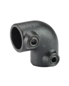 Mac Lean Koppelstuk hoekstuk 90° Ø42 mm - staal gegalvaniseerd zwart - 3400502