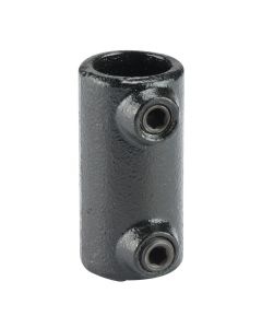 Mac Lean Koppelstuk koppelverbinding (mof) Ø42 mm - staal gegalvaniseerd zwart - 3400501