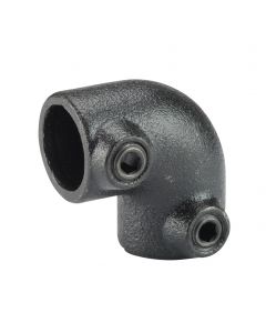 Mac Lean Koppelstuk hoekstuk 90° Ø42 mm - staal gegalvaniseerd zwart - 3400502