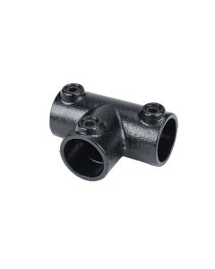 Mac Lean Koppelstuk T-stuk Ø42 mm - staal gegalvaniseerd zwart - 3400505