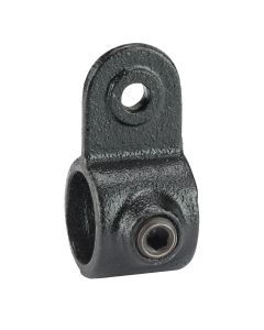 Mac Lean Koppelstuk plaatbevestiging enkel Ø42 mm - staal gegalvaniseerd zwart - 3400522