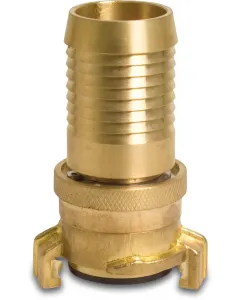 Profec Geka snelkoppeling slangtule draaibaar - messing