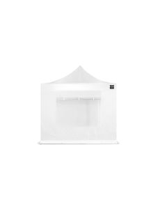 Grizzly GO-WORK Doorwerktent zijwand met raam - 3 meter - wit - GOWZ3RW