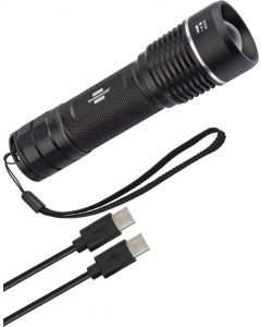 Brennenstuhl TL 1201 AF oplaadbare focus-LED-zaklamp - 210m bereik - 1200 lumen - 1178600801