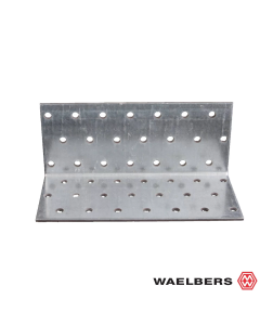 Waelbers Verbindingshoek 60x60x60 mm - staal - blauw gepassiveerd - 448444.11