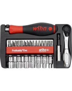 Wiha 6251M ProBuddy® Evo Bit- en dopsleutelset - 40-delig - 46960