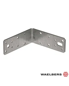 Waelbers Hoekanker - 125x125x55x2,5 mm - staal verzinkt - 488404.11