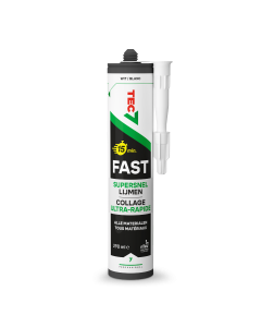 TEC7 FAST Montagekit / lijmkit - wit - 290 ml - 538206000