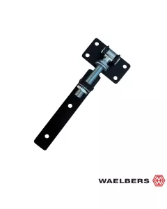 Waelbers Verstelbare poortbeslag zwaar - zwart - 600 mm - staal - 57905337.01