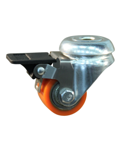 Novio serie 28-23 Zwenkwiel geremd met boutgat bevestiging - Ø35 mm - kogellager - PU/TPU - 228.036.230.625