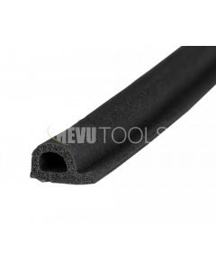 Ellen Zelfklevende tochtband - kier 3-5 mm - 7,5 meter - zwart - 600304050