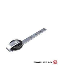 Waelbers Hangrol met poly-wiel - 60 mm - 2 stuks - 620111.41