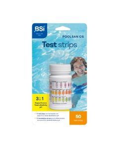 BSI PoolSan CS 3-in-1 Test strips - 50 stuks - 64451