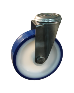 Novio serie 27-30 Zwenkwiel met boutgat - Ø125 mm - glijlager - PU/TPU - 227.121.300.001