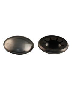 Novio Snelborger met kap - Ø25 mm - RVS - 811.700.025.000