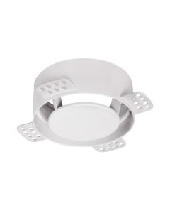 NoShow Instucbaar ventiel - rond - Ø100 mm - toevoer/afvoer - wit 