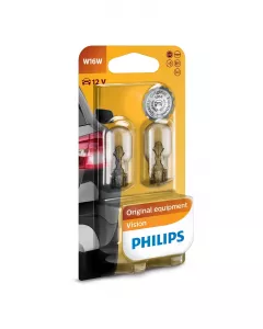 Philips Autolamp 12067B2 Wedgebase 16W