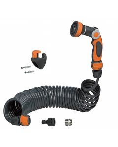 G.F. PLUS Spiraalslangset met wandhouder - 10 meter - GF80007233