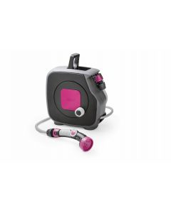 G.F. Aquabag STYLE MINI Draagbare slanghaspel - 10 meter - fuchsia - GF80275628