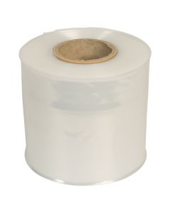 Pandser Buisfolie voor o.a. tijdelijke regengoot - 16 cm x 100 meter x 0,10 mm - transparant - VPM10300-0000