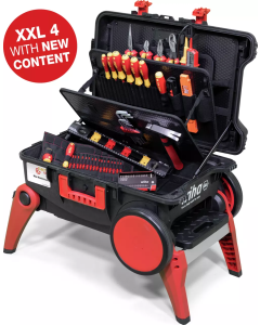 Wiha 9300-70104 Gereedschapskoffer Elektricien competente XXL 4 - 80 delig - 45734