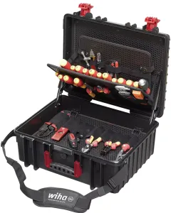 Wiha 9300-702 Gereedschapset elektricien Competence XL - 81-Delig - 40523