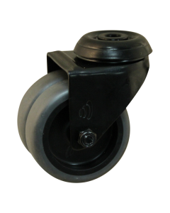 Novio serie 68-62 Zwenkwiel met boutgat bevestiging - Ø50 mm - glijlager - rubber/TPE - 468.501.620.001