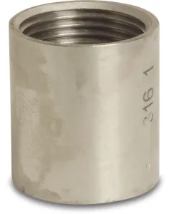 Profec Sok nr.270 - RVS - 16 bar - 2x binnendraad