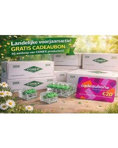 Conex PROMO Lasklemmenset met Gratis Cadeaubon t.w.v. €20 - CH 9013