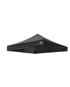 Grizzly GO-WORK Easy-up doorwerktent dak - 3x3 meter - zwart