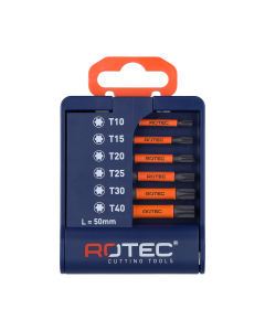 Rotec IMPACT Bitset - TX - 6-delig - 825.0140