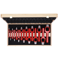 Athlet Holpijpenset - 15 delig - Ø2-30 mm - DIN 7200-A - 09.185.0030