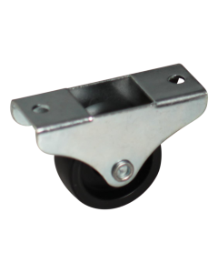 Novio serie 65-52 Bokwiel met plaatbevestiging - Ø38 mm - glijlager - kunststof - 565.381.526.000