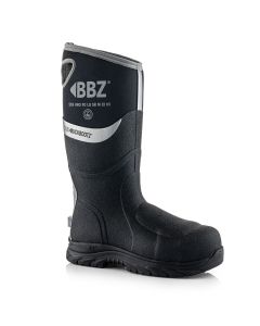 Buckbootz BBZ9000 Neopreen laars / werklaars - S5S - metatarsal bescherming - zwart