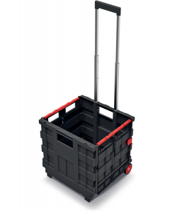 Kistenberg KCT4040-3020 Opvouwbare trolley / winkelwagen - zwart
