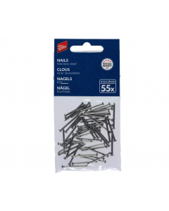 Ellen Tochtstripnagels - 1.6x25 mm - RVS - 55 stuks - 850100350