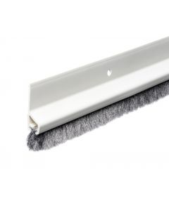 Ellen PDS 3B DECO Dorpelprofiel met borstel - 100 cm - max. kier 20 mm - kunststof - wit - 110501050