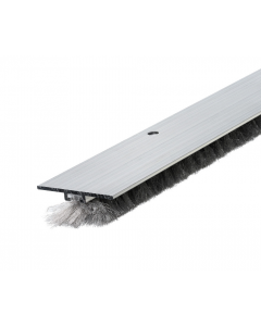 Ellen DBS Invisible Dorpelprofiel met borstel - 100 cm - max. kier 13 mm - aluminium - 030700050